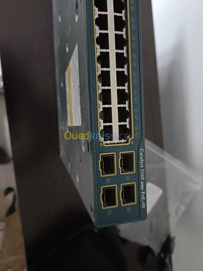 cisco catalyst 3560 V2 series POE 48 ports 10-100