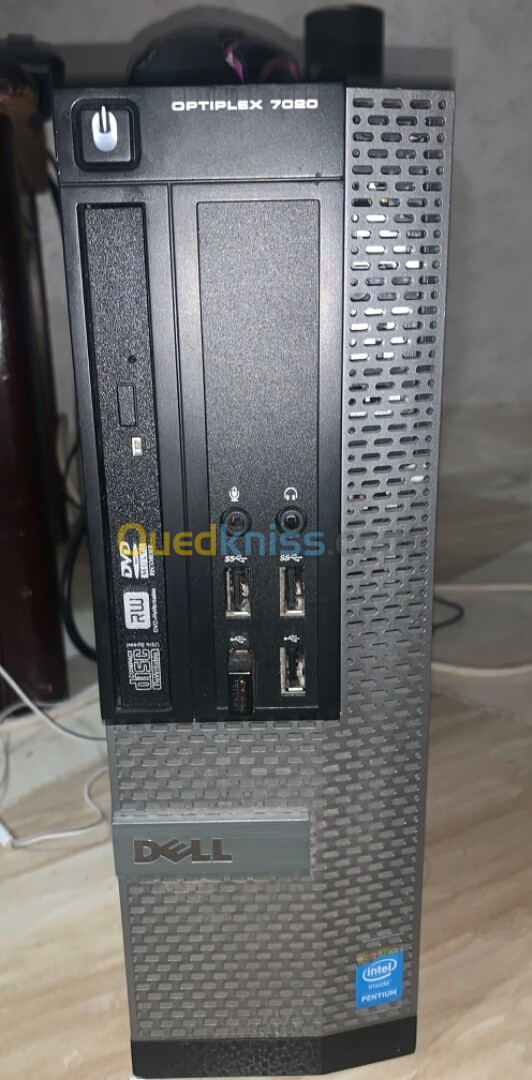 Pc bureautique unité dell i5 avec écran hp23pouces