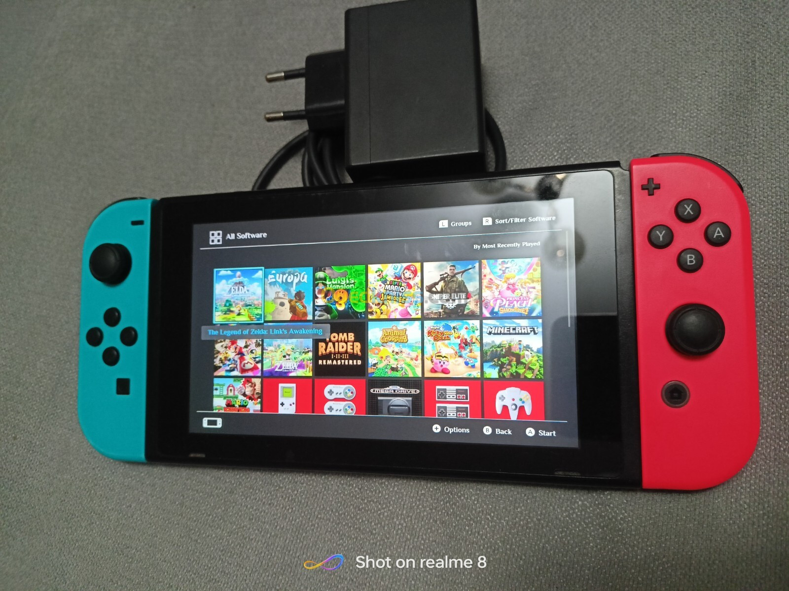 Nintendo switch flache 