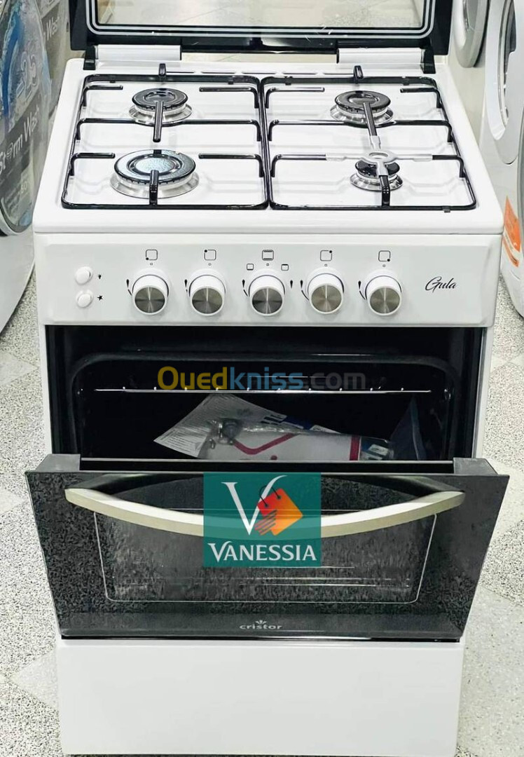 Cuisinière marque cristor 55cm sans ventilateur