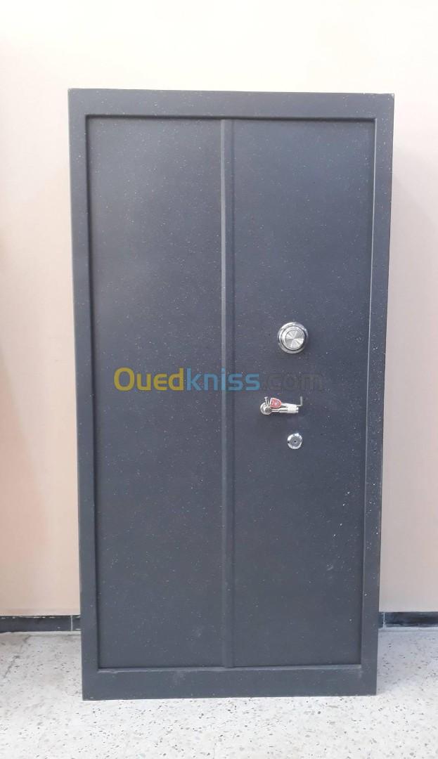 armoire blinde 2 porte en métallique 