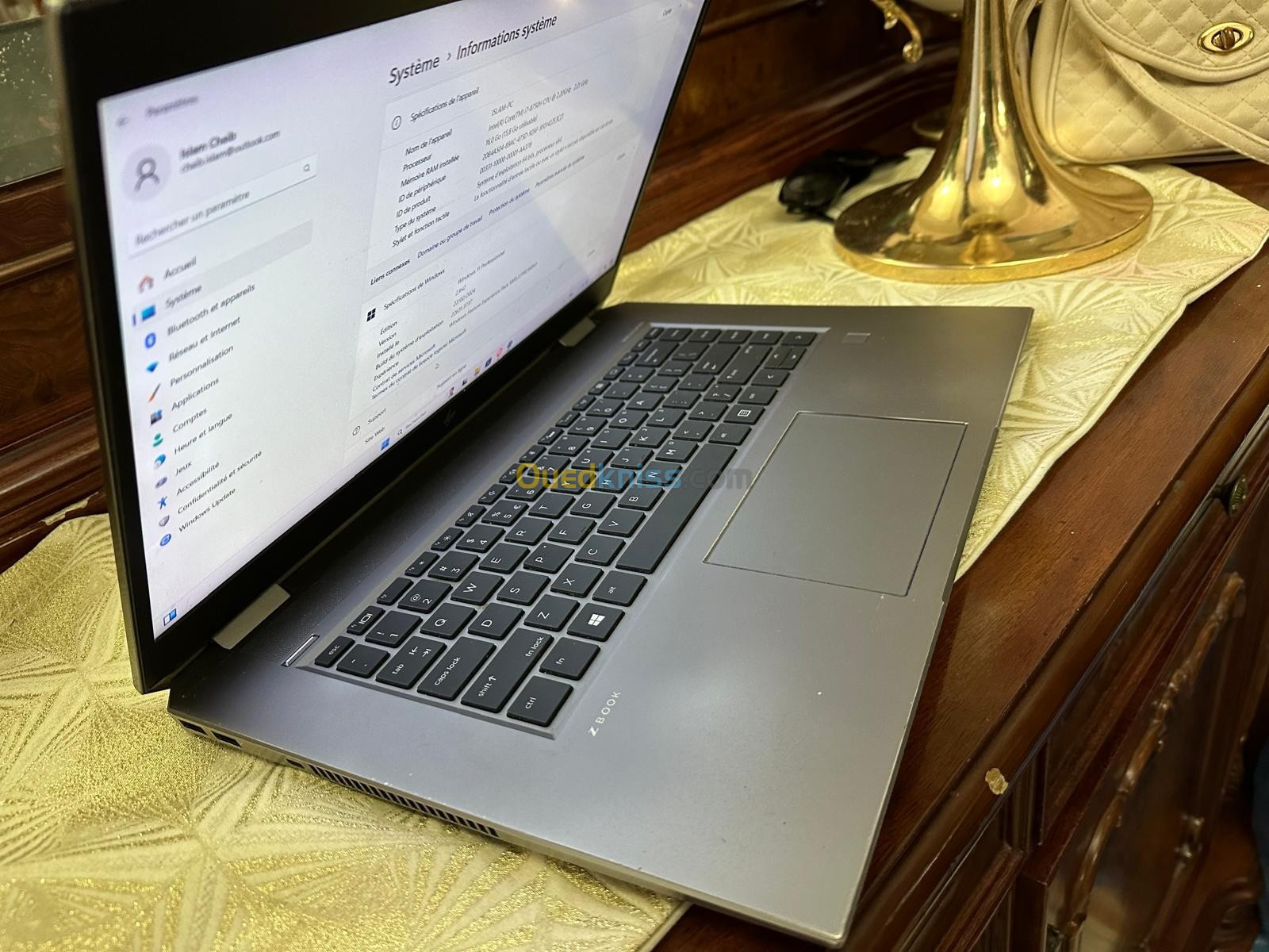 HP zbook studio g5 i7 très bonne état 