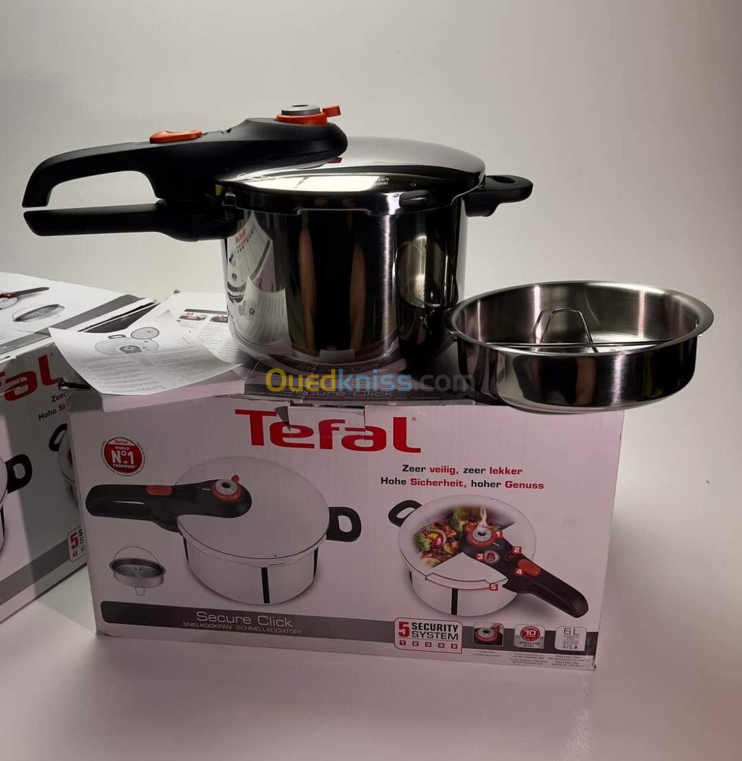 Tefal Cocotte minute SECURE CLICK 6L 