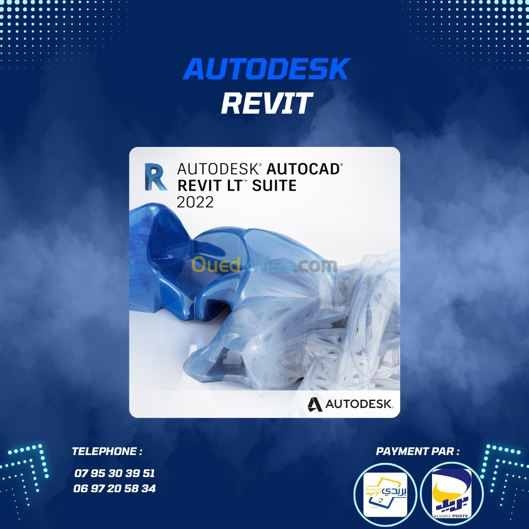 Autocad, Robot, Revit, Civil 3D et suite autodesk complète pour windows et Mac 