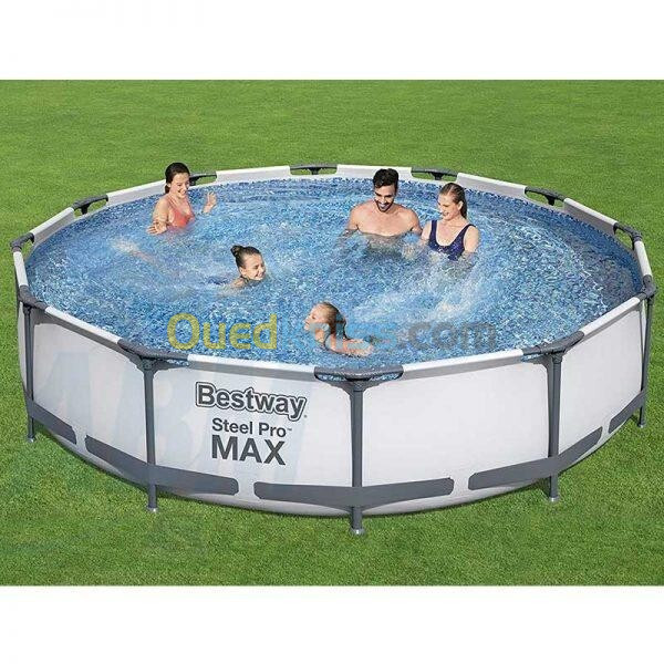 Piscine  Bestway 56416  Steel Pro pompe et filtre 366 76 cm