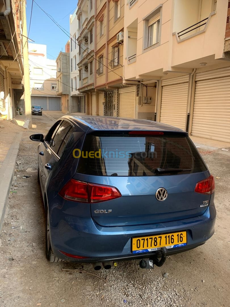 Volkswagen Golf 7 2016 بطاقة رمادية