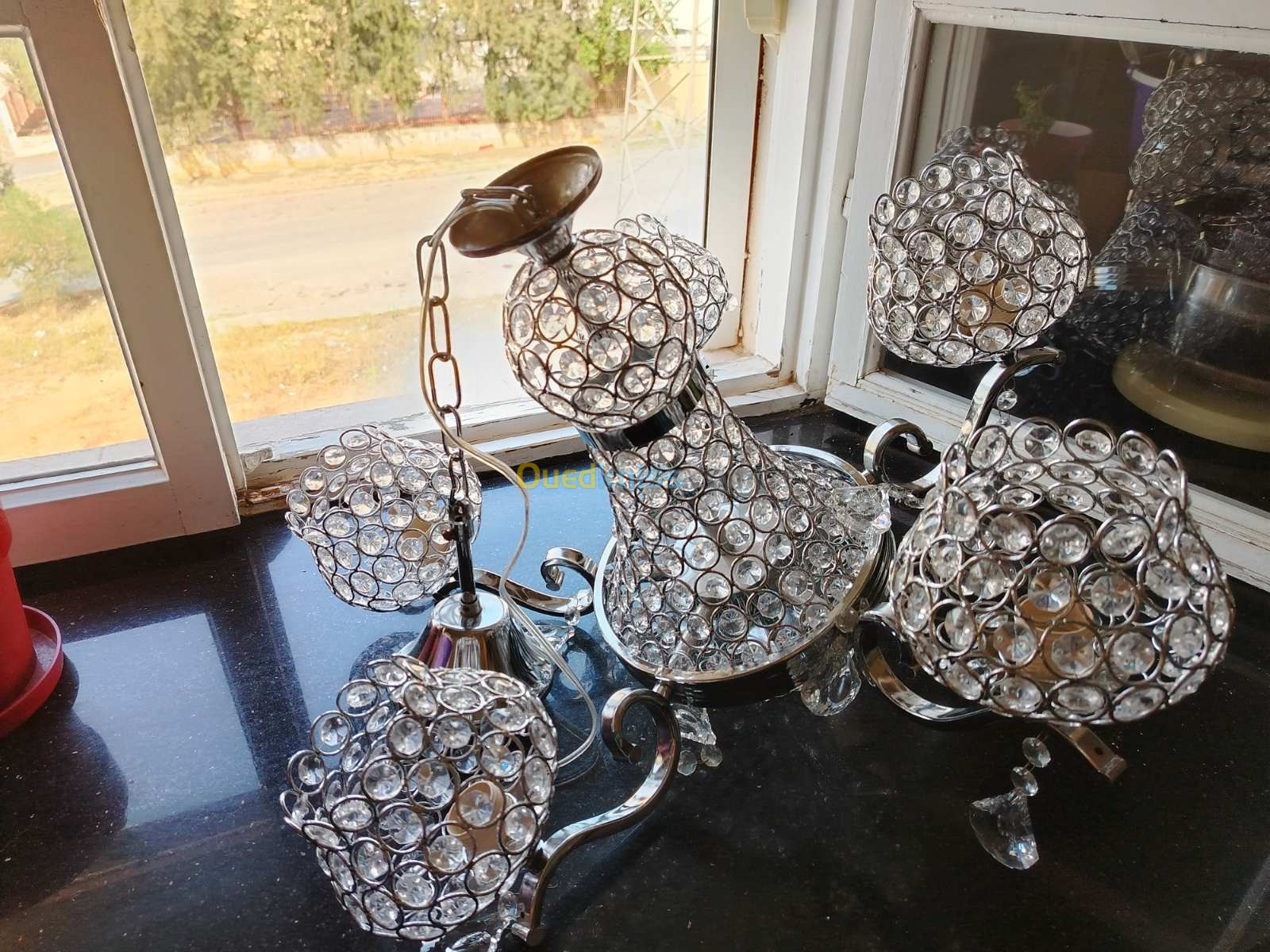 Lustre Salon en Cristal