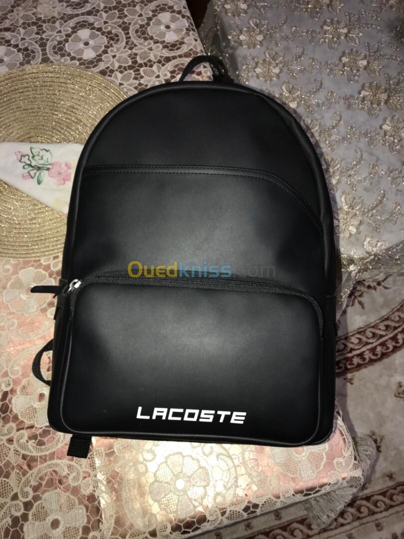 Sac a dos Lacoste cuir original