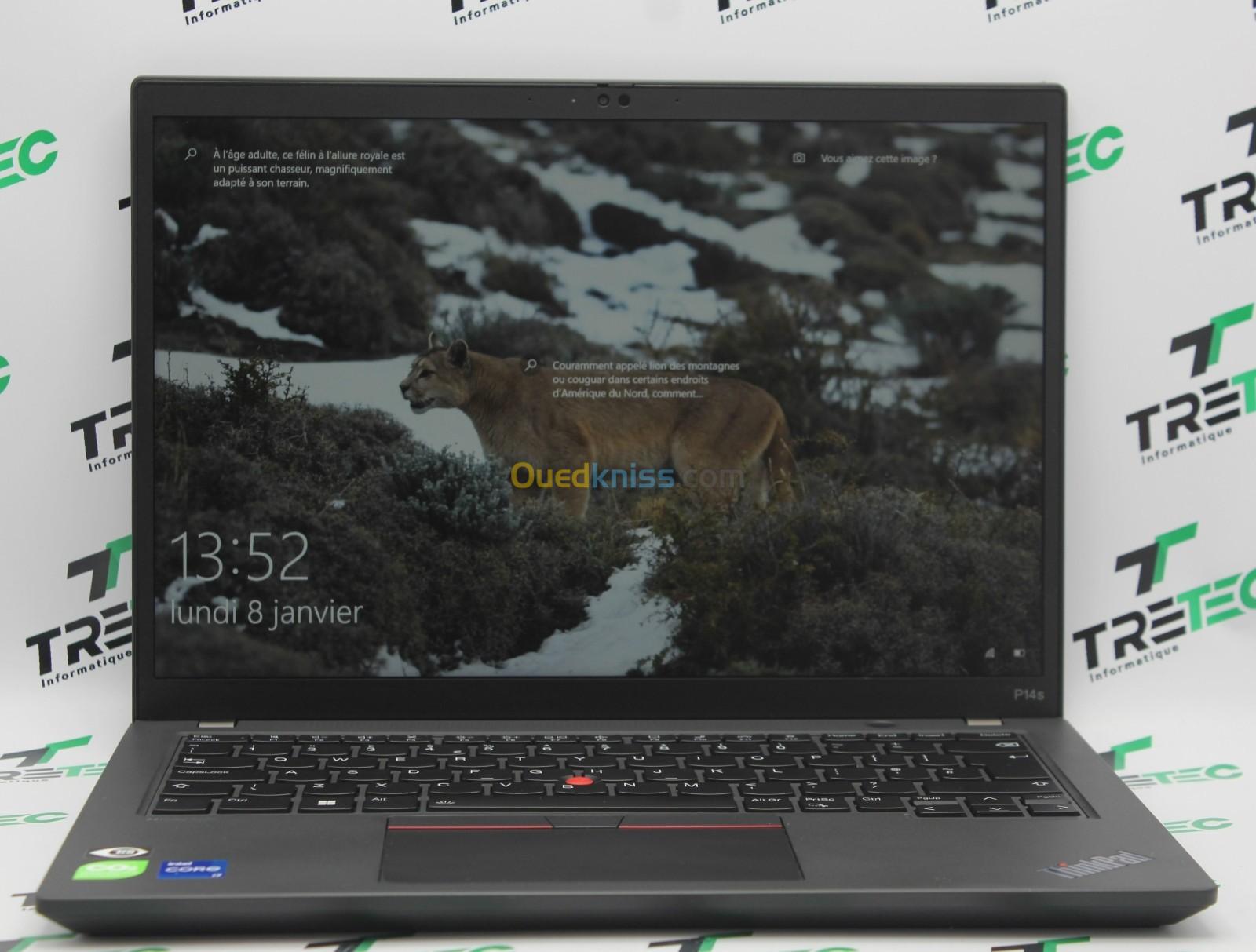 LENOVO THINKPAD P14s I7 12th 16GB 512GB SSD NVIDIA T550 FHD TACTILE 14" 