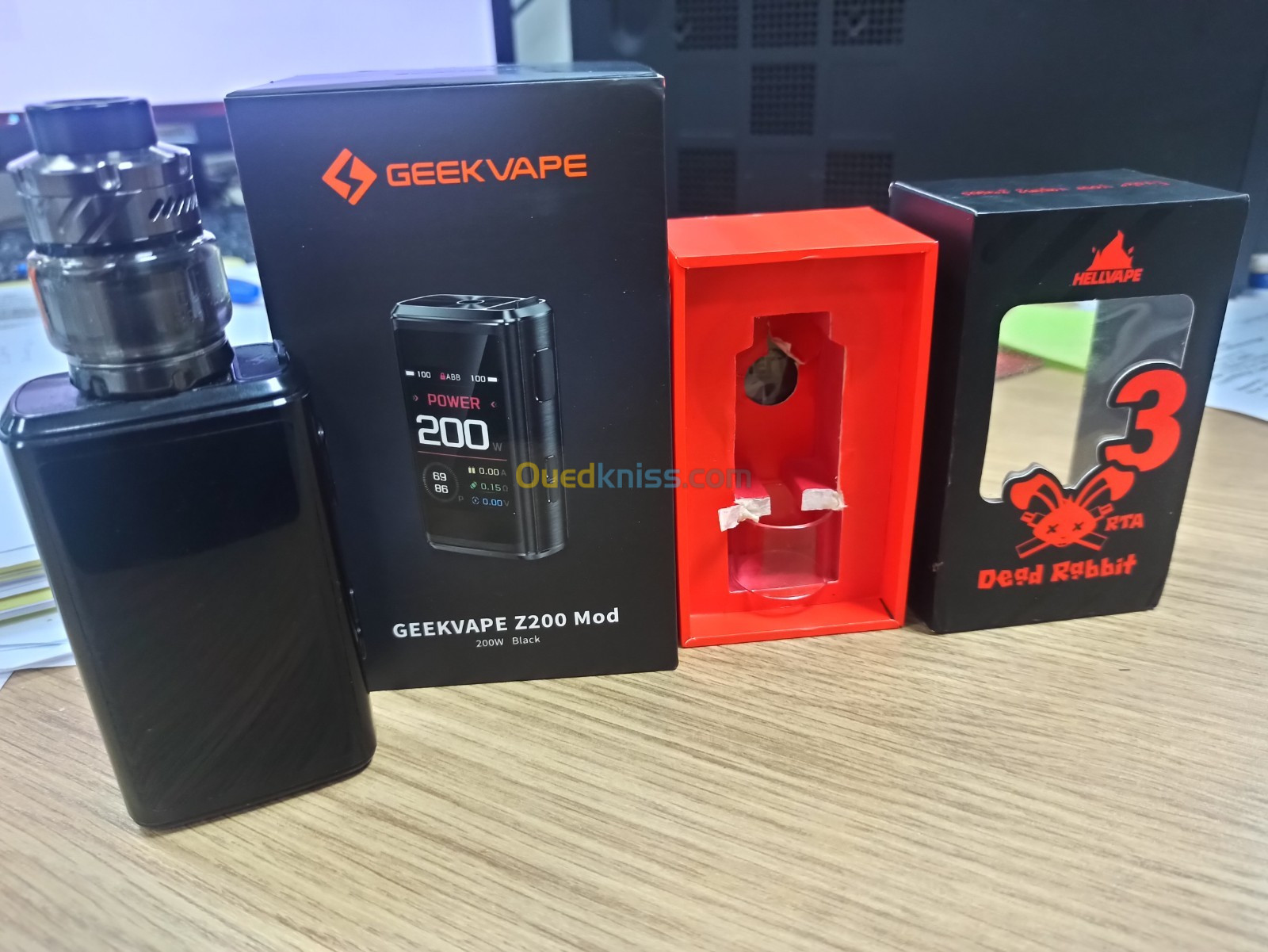 Geek vape z200 et dead rabbit v3