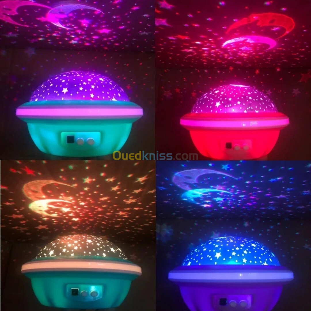 Projecteur LED ciel étoilé pour enfants