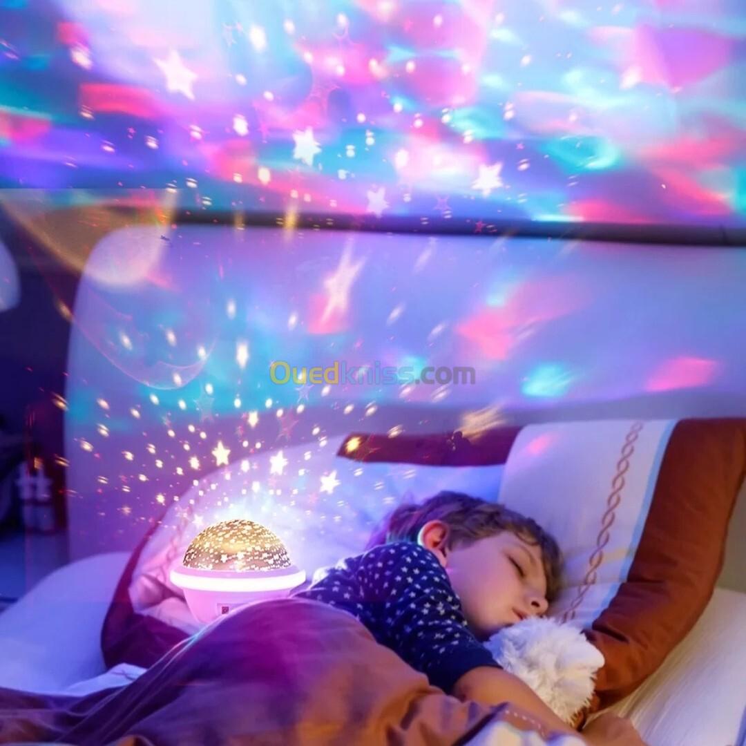 Projecteur LED ciel étoilé pour enfants