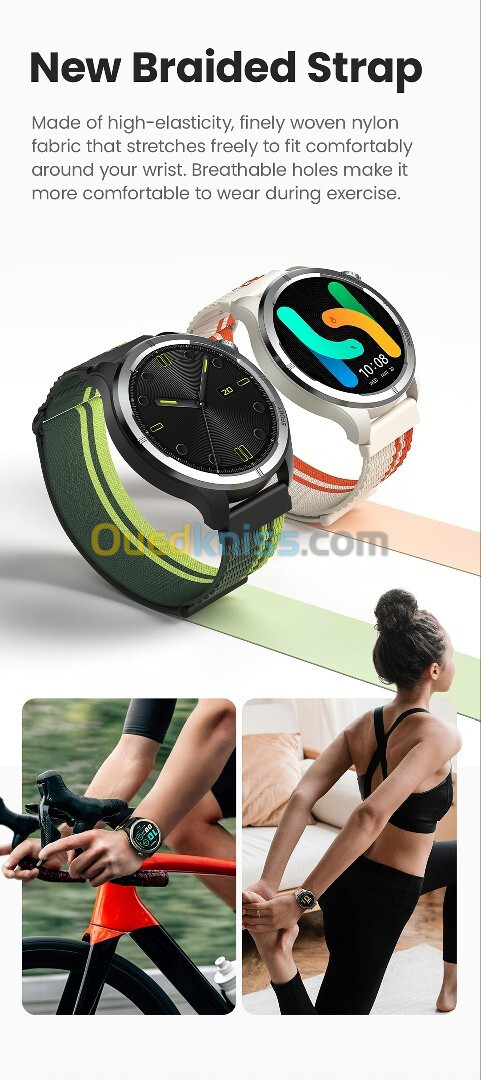 HAYLOU Solar Neo,1.53HD Display,Health Monitoring,Bluetooth Call,Sport