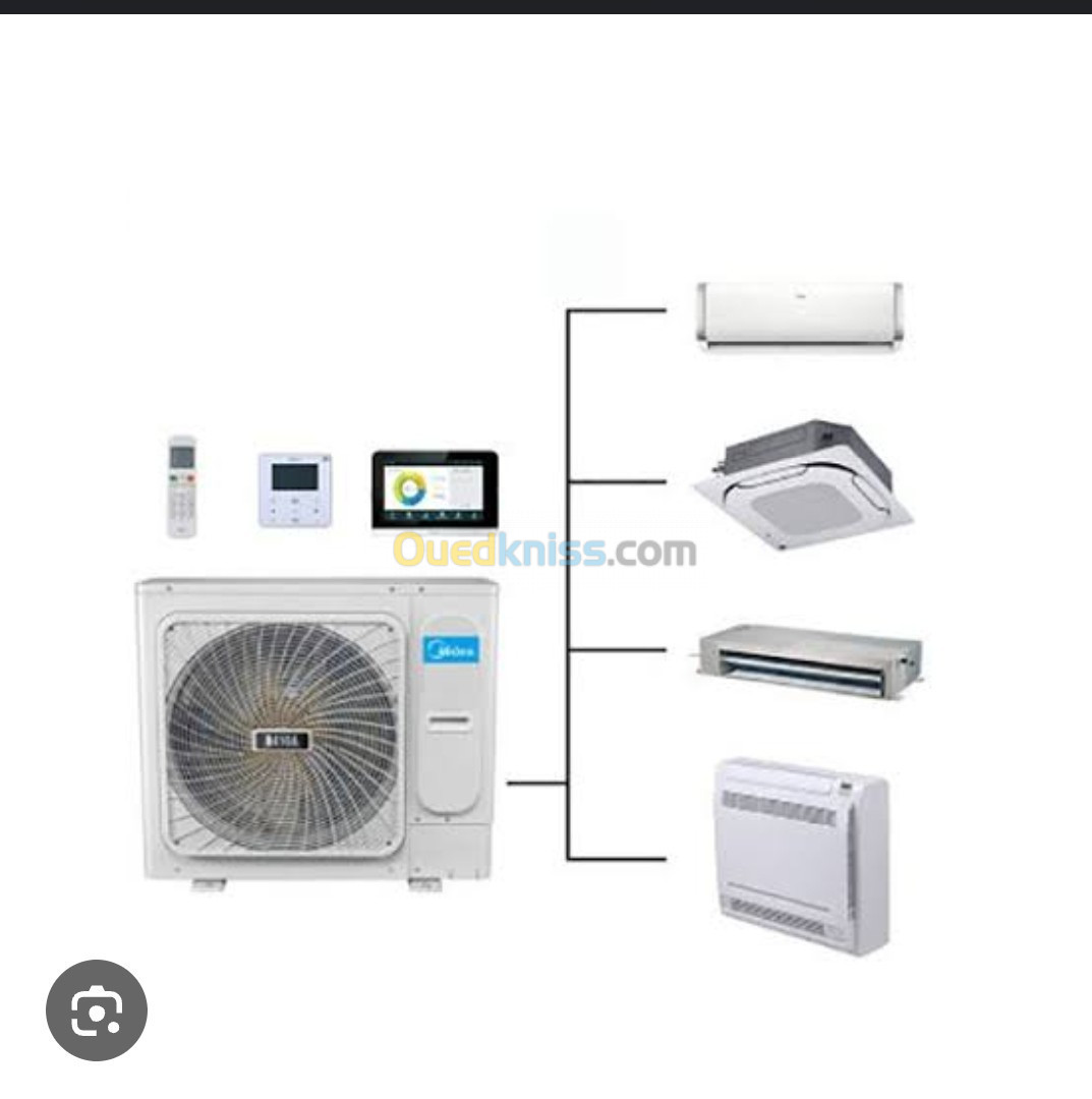 Installation  vrv multi split 