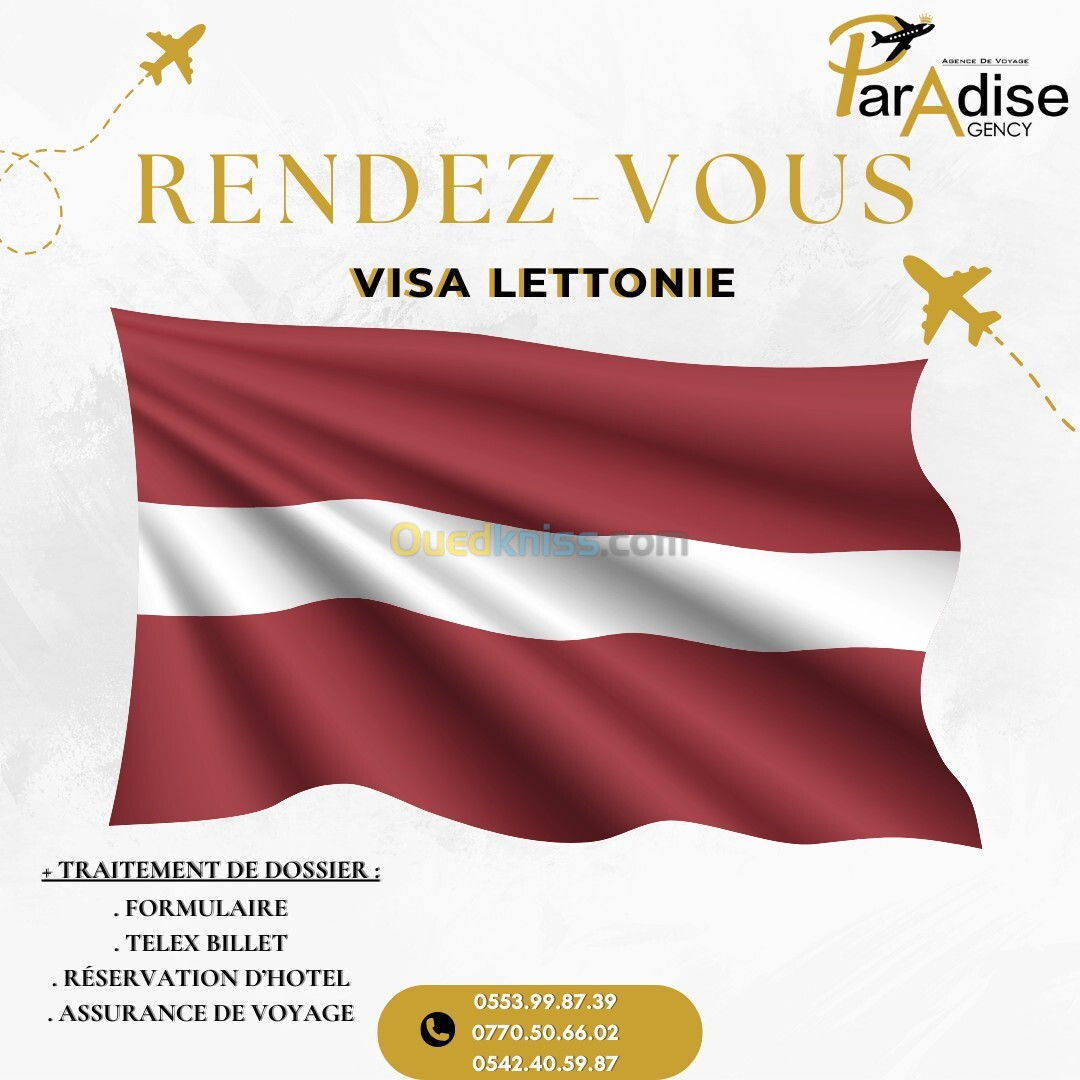 Rendz-vous visa LETTONIE