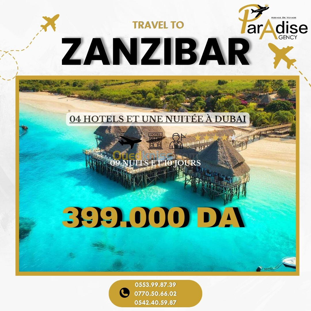 Voyage organisé ZANZIBAR 