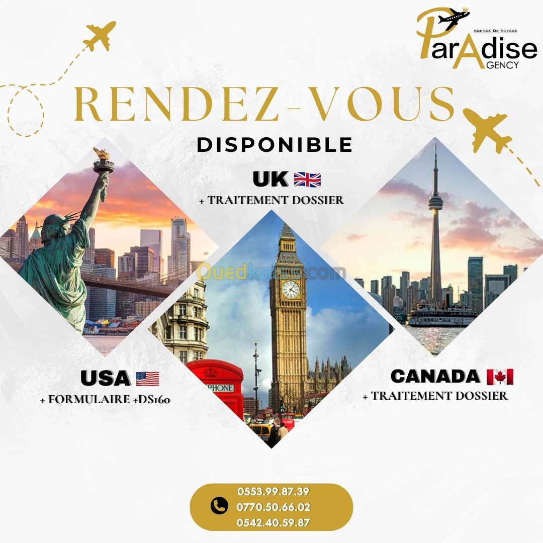 Rendz-vous UK/CANADA/USA