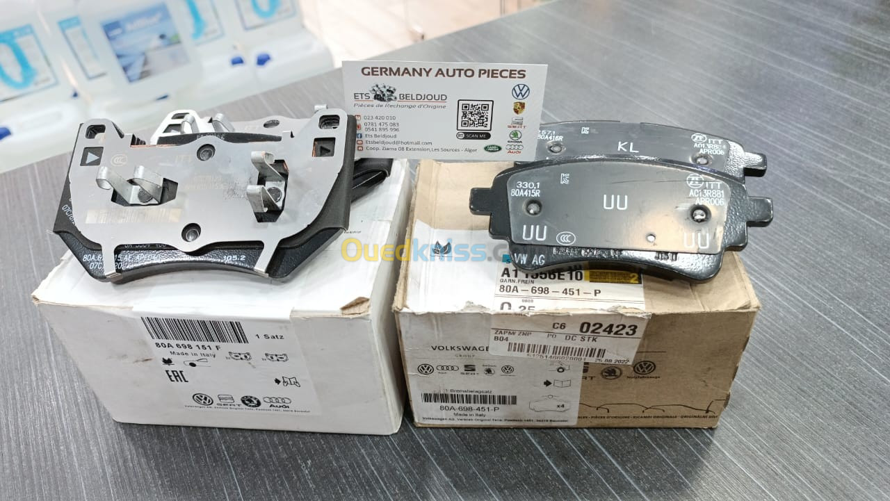 Plaquette audi Q5 2021+ Av+AR