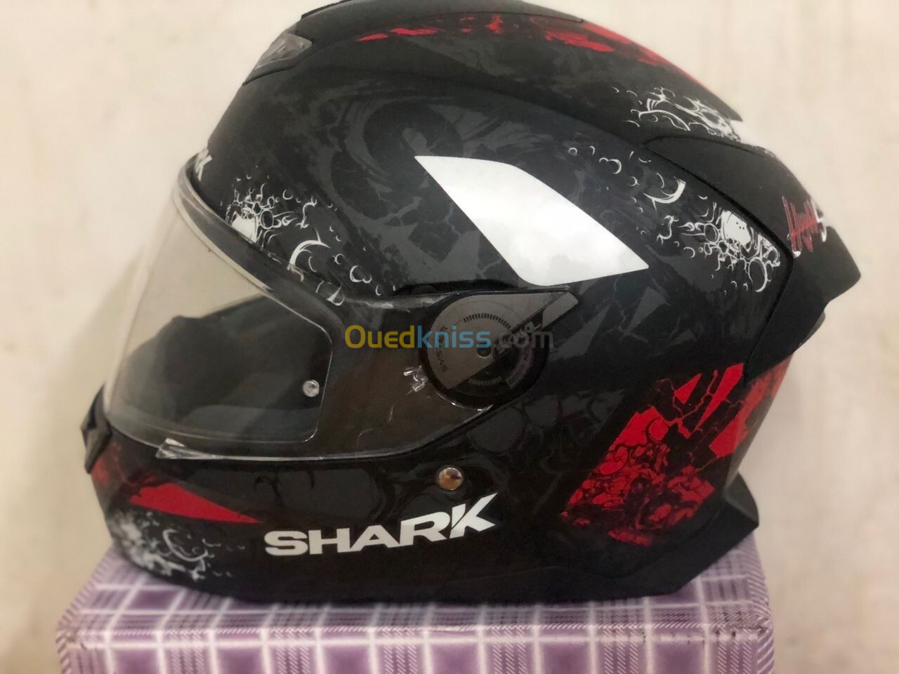 Casque de moto 