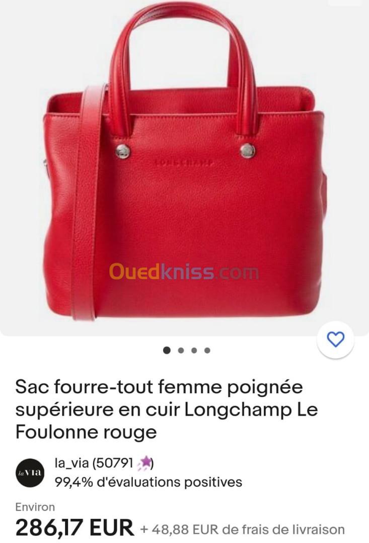 Prix sac longchamp discount cuir