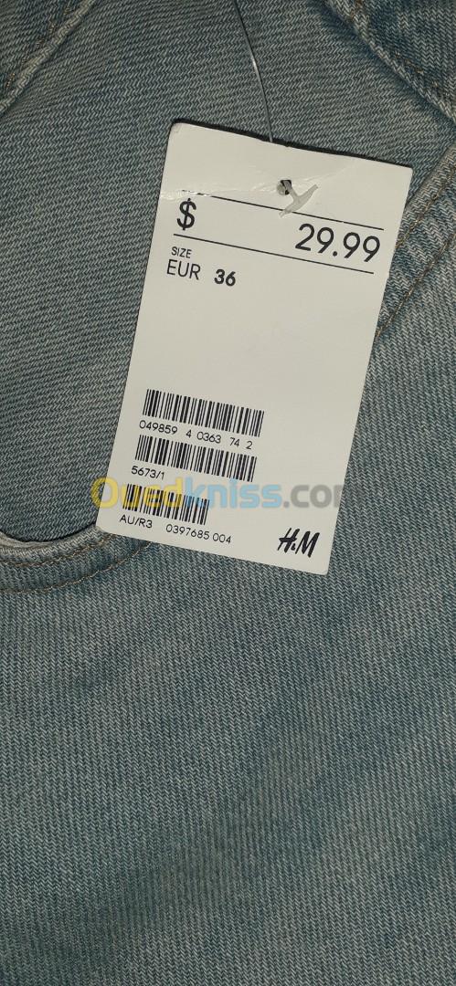 Pantacourt en jean H&M