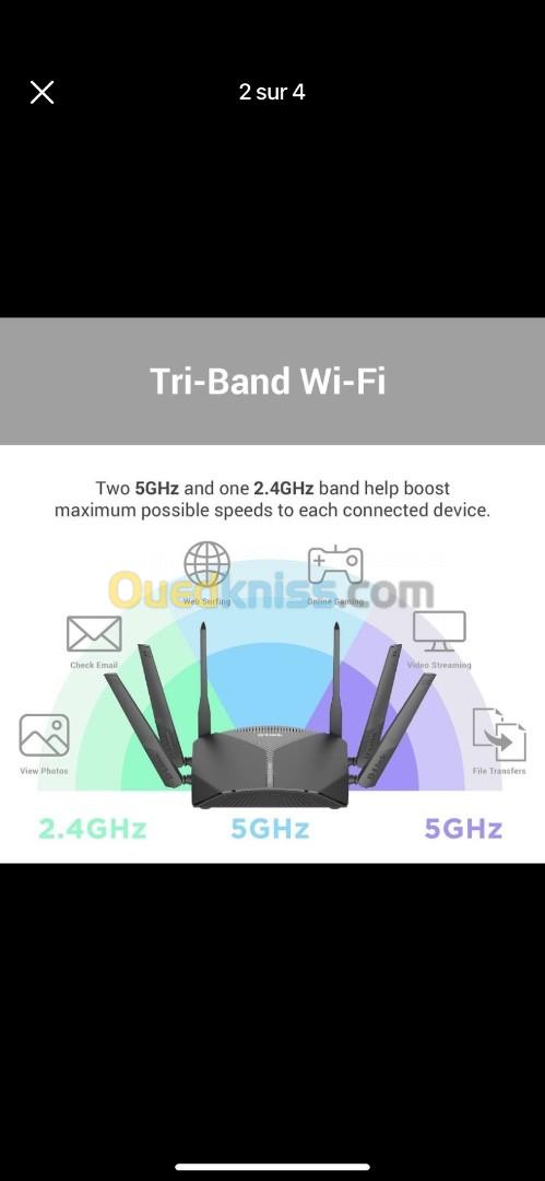 Routeur D-Link EXO AC3000 DIR-3040 Wi-Fi Smart Mesh