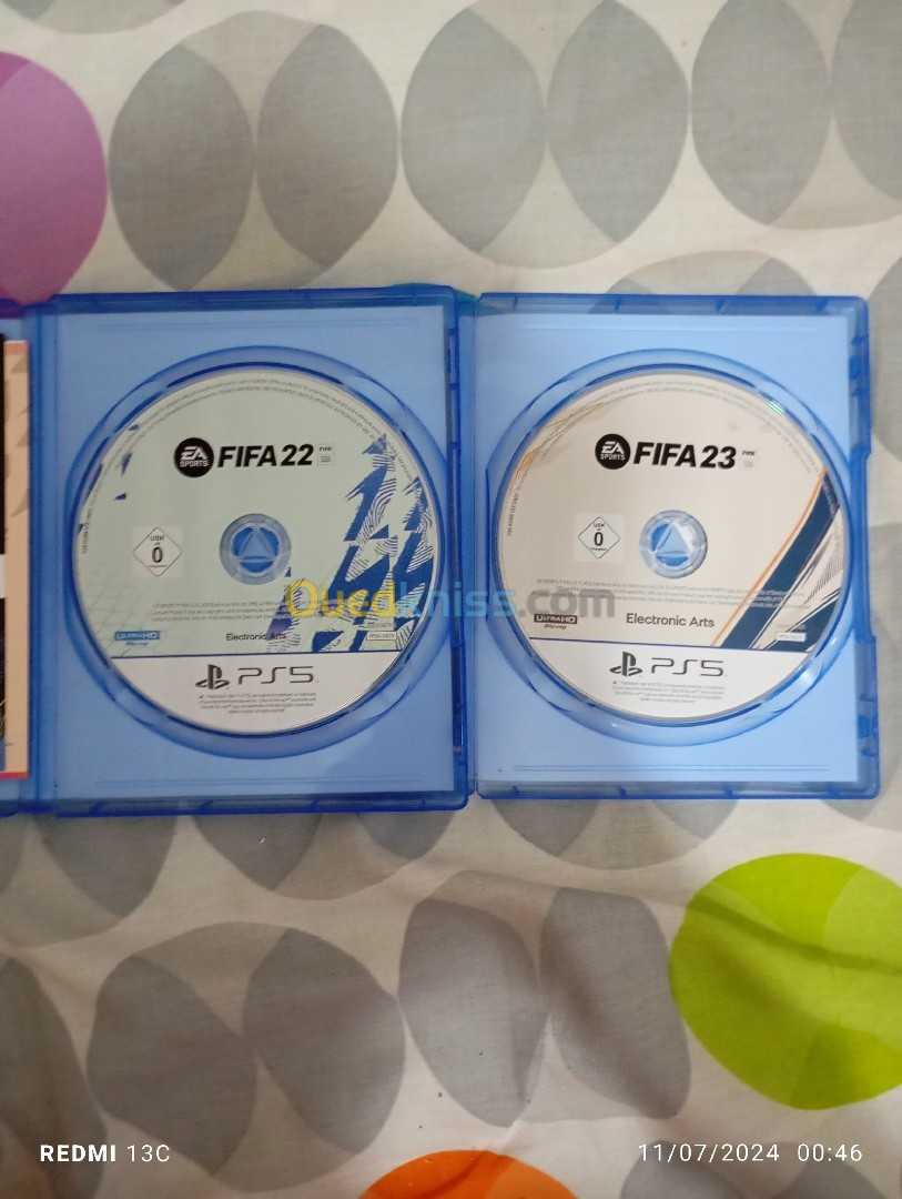 FIFA 22 et FIFA 23 ps5