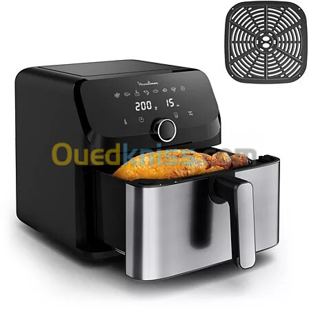 Friteuse sans huile Moulinex Friteuse sans huile air fryer Easy Fry Mega 7,5L EZ855D20