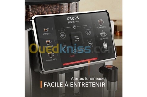  Machines à café Krups SENSATION Machine à café à grain SILVER EA910E10