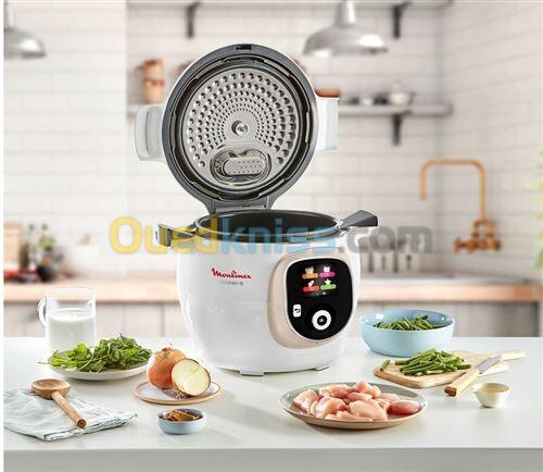 Cookeo MOULINEX 180 recettes CE85BA10 blanc