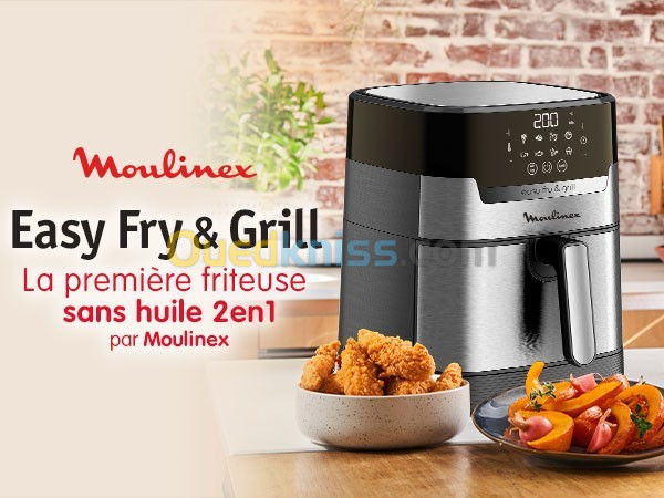 Moulinex Easy Fry Digital Friteuse sans huile XL 6 personnes 4,2L
