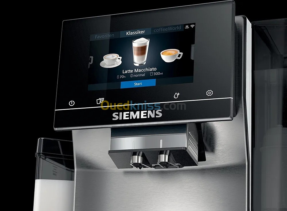 Machines a cafe SIEMENS EQ.700 INTEGRAL TQ705R03  AVEC BUSE VAPEUR "CAPPUCCINO 19 BAR