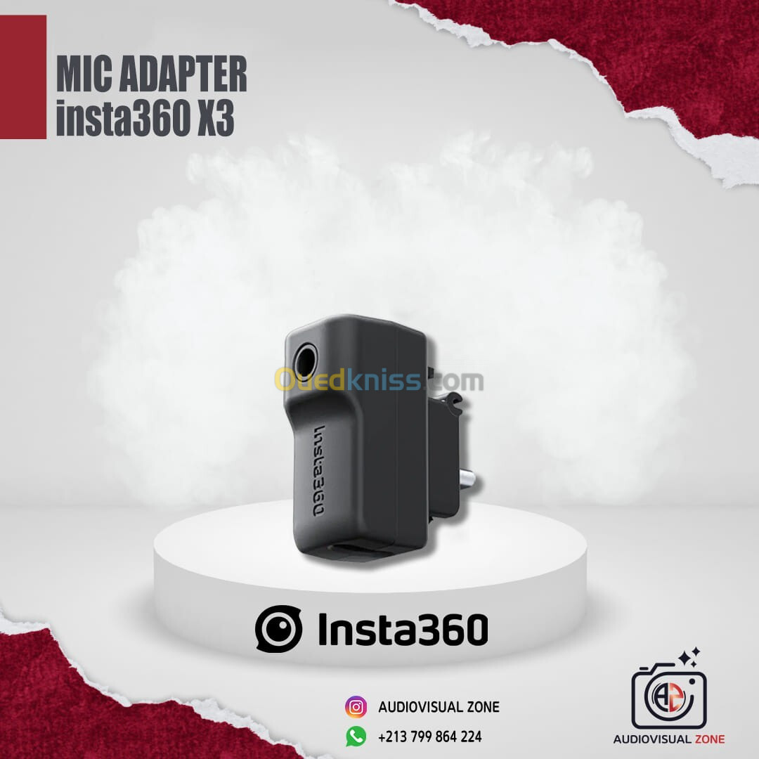 MIC ADAPTER insta360 x3  