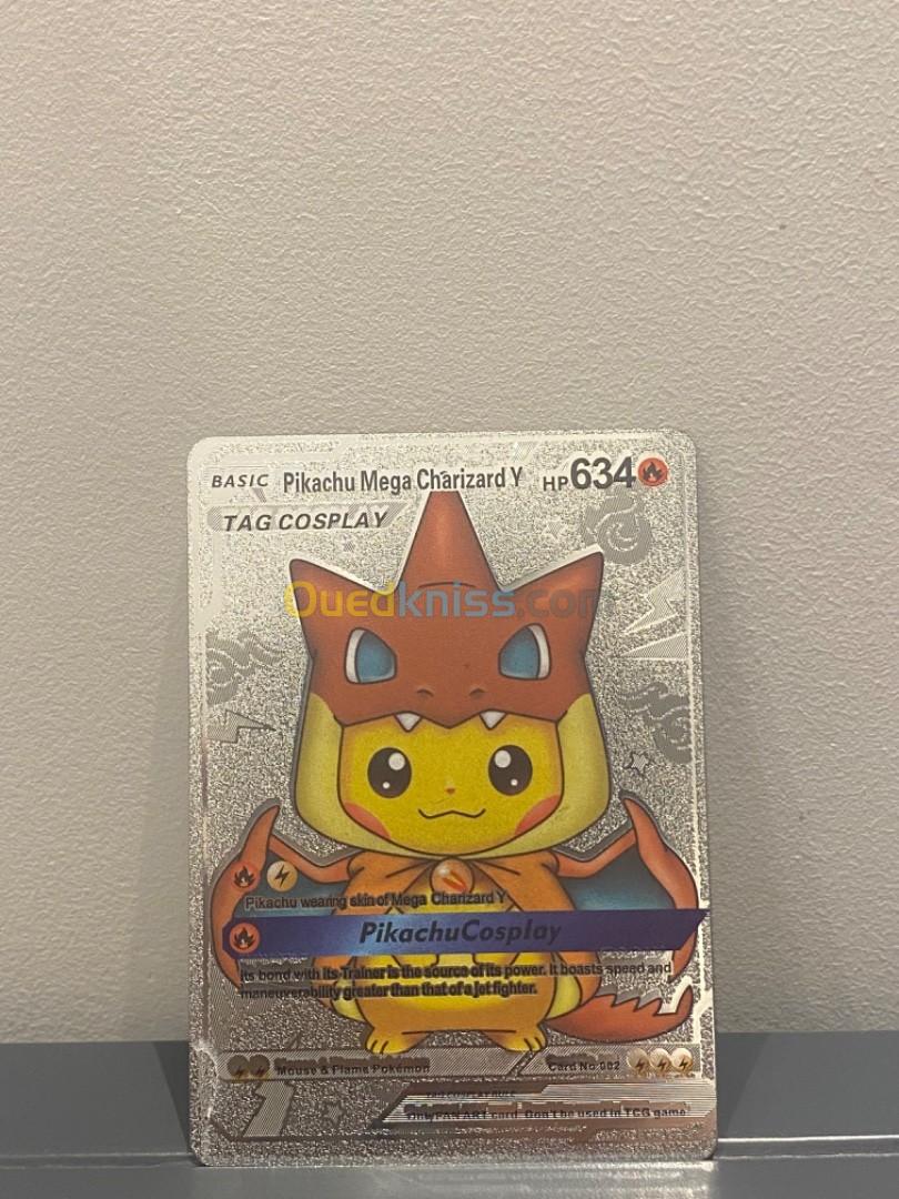 Pack de 6 Carte Pokémon Métallique de Pikachu