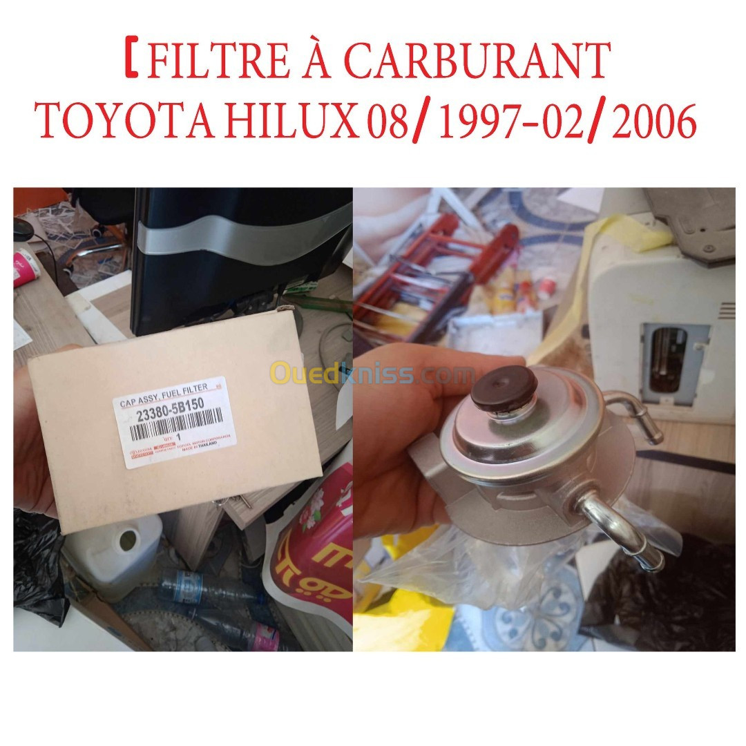 support filtre gasoil toyota hilux  dorigine