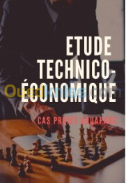 étude technico économique