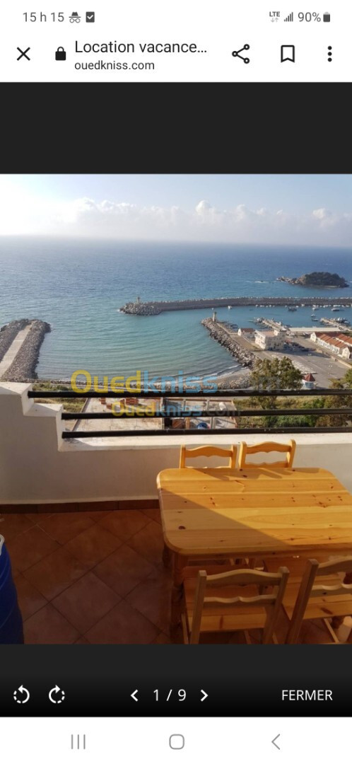 Location vacances Appartement F3 Tizi Ouzou Tigzirt