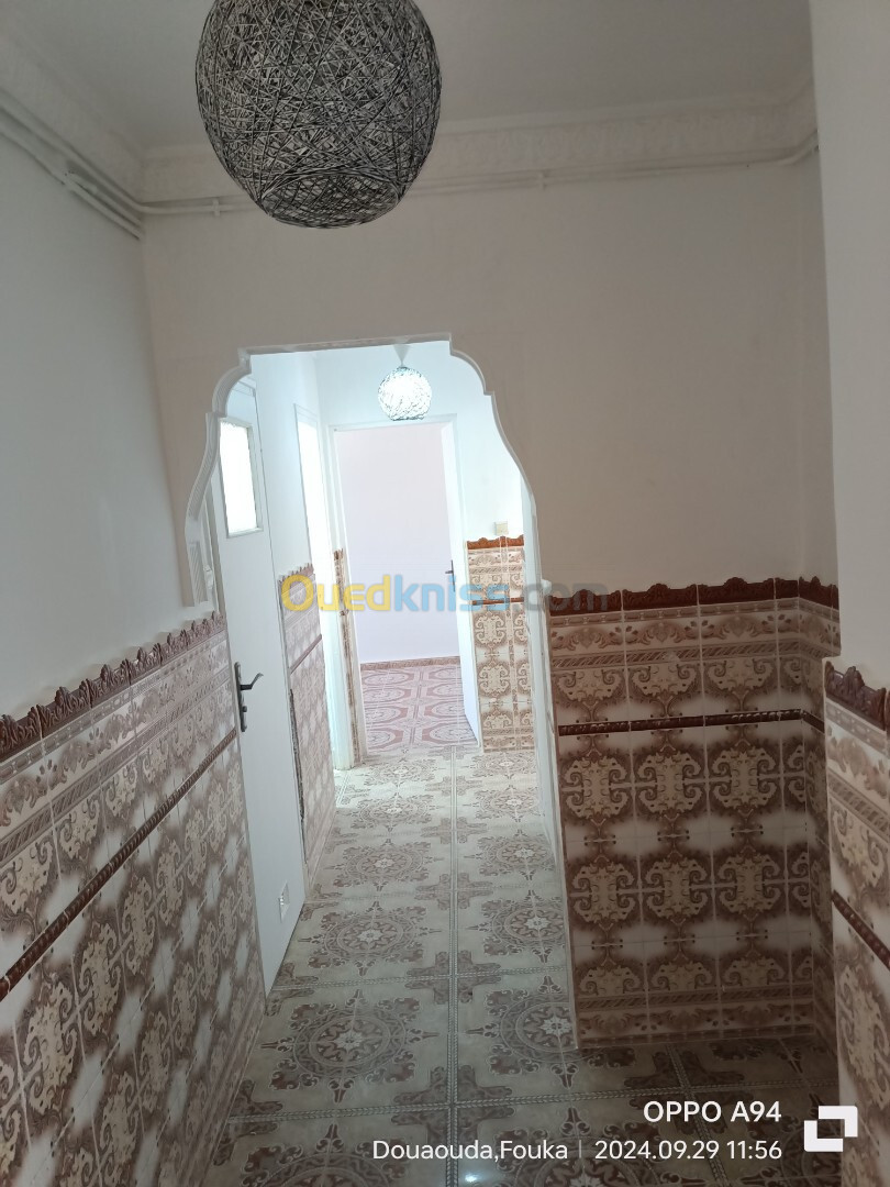 Vente Appartement F3 Tipaza Douaouda