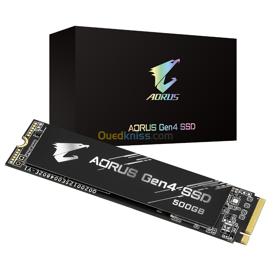 SSD AORUS NVMe Gen4 SSD 500 Go