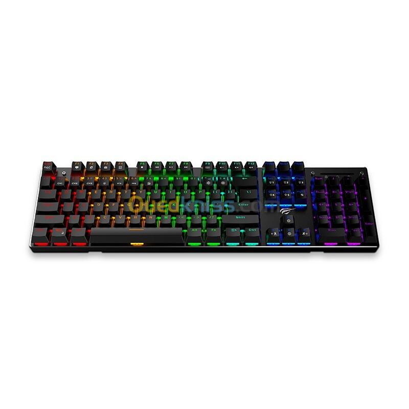 Clavier gamer HAVIT Mécanique HV-KB498L Rétro-éclairé