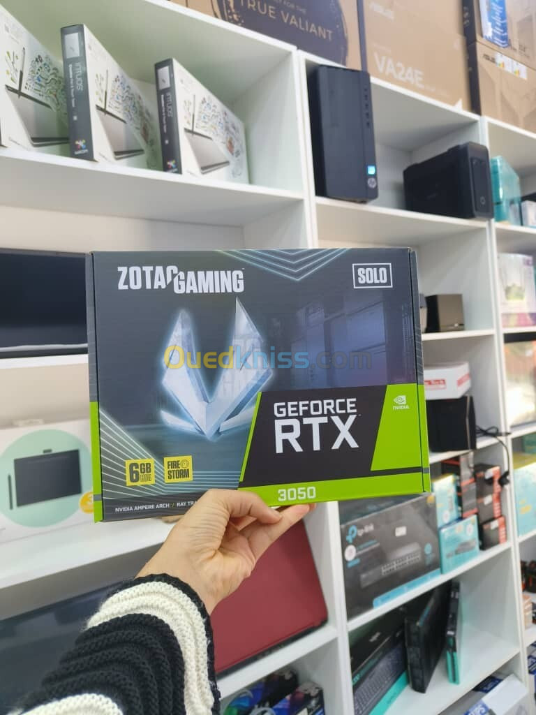 Carte Graphique ZOTAC GAMING GeForce RTX 3050 6GB GDDR6 Solo