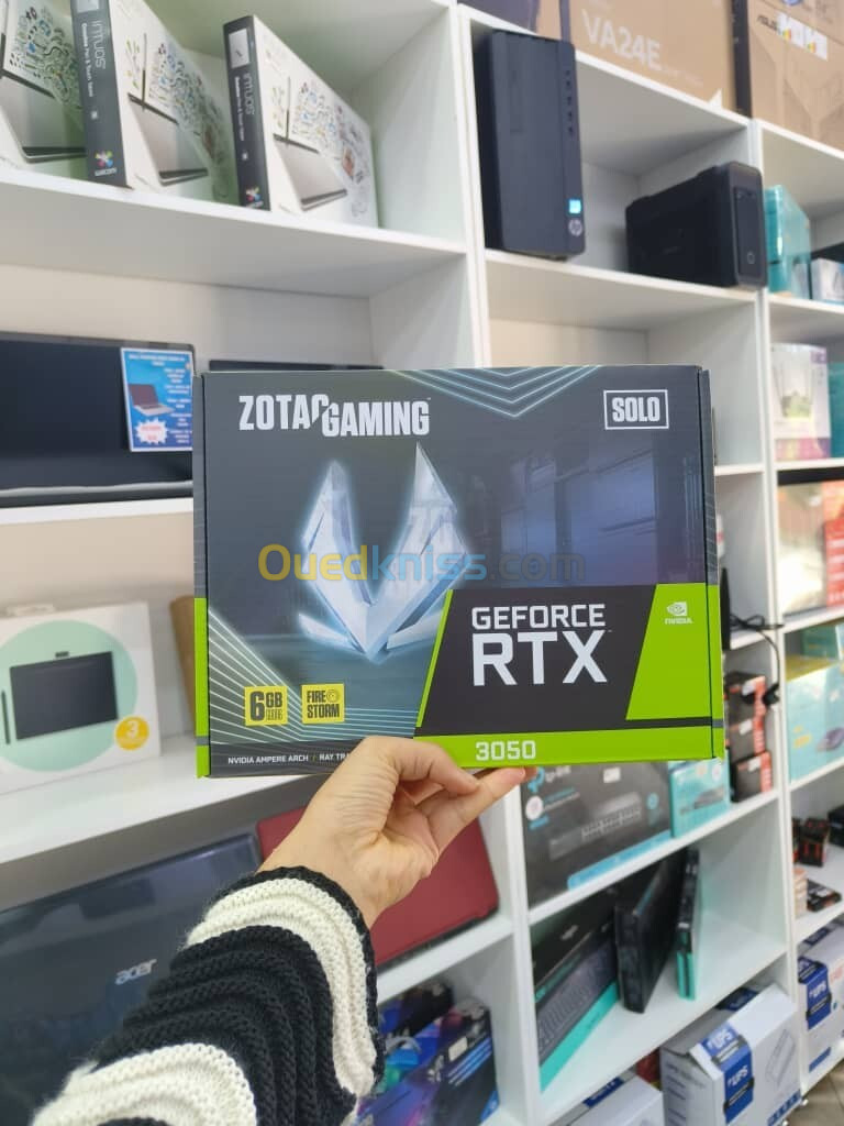 Carte Graphique ZOTAC GAMING GeForce RTX 3050 6GB GDDR6 Solo