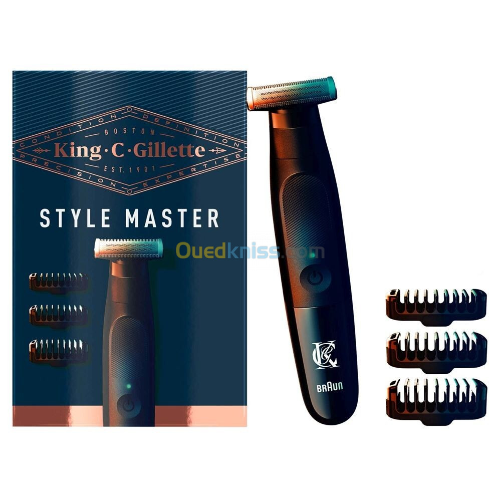 Tondeuse GILLETTE king style master barbe sans fil