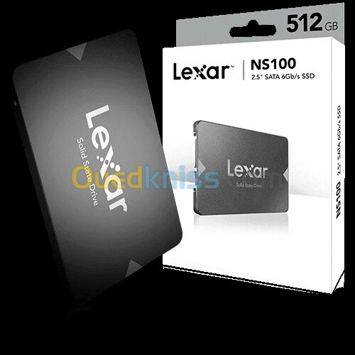 SSD Lexar NS100 512Go SATA III