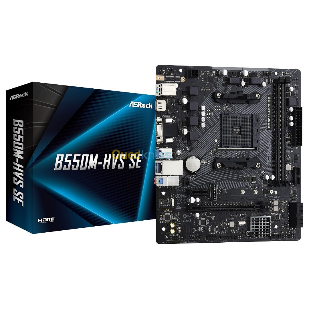 CARTE MERE ASRock B550M-HVS SE