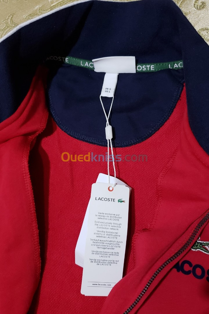 Veste clearance lacoste ouedkniss