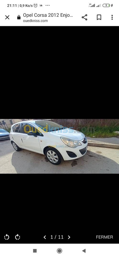 Opel Corsa 2012 Corsa