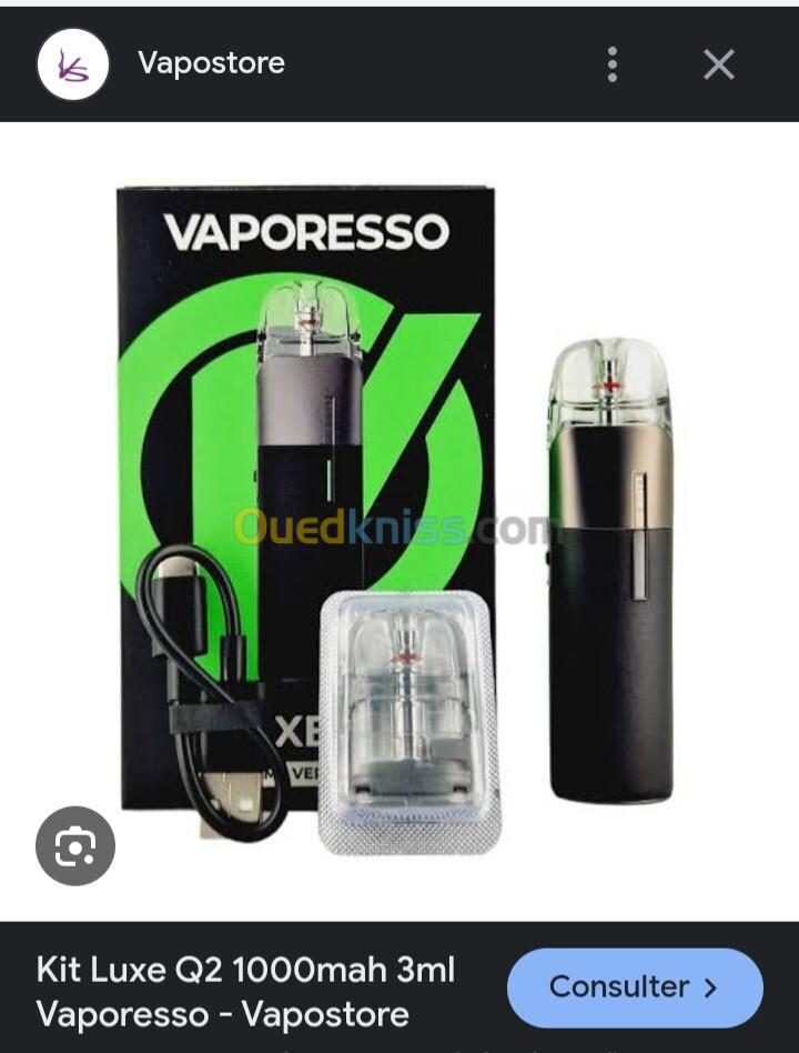 Cigarette électronique vaporesso luxe. Vaptio avocado pro 