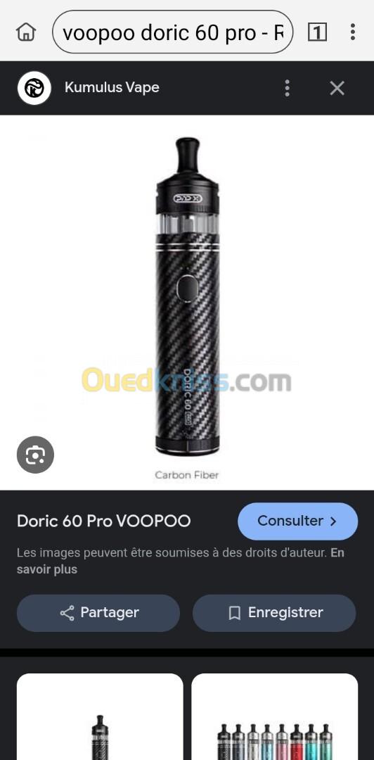 Cigarette électronique voopoo doric 