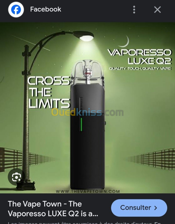 Cigarette électronique vaporesso luxe. Vaptio avocado pro 